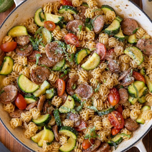 Chicken Zucchini Pasta Skillet 26 Chicken Zucchini Pasta Skillet