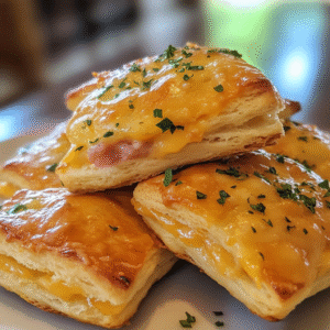Ham and Cheese Butter Swim Biscuits 26 Ham and Cheese Butter Swim Biscuits
