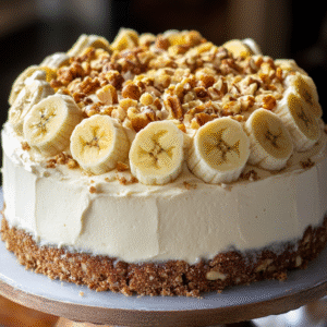 Heavenly Banana Walnut Cream Cake 26 Heavenly Banana Walnut Cream Cake
