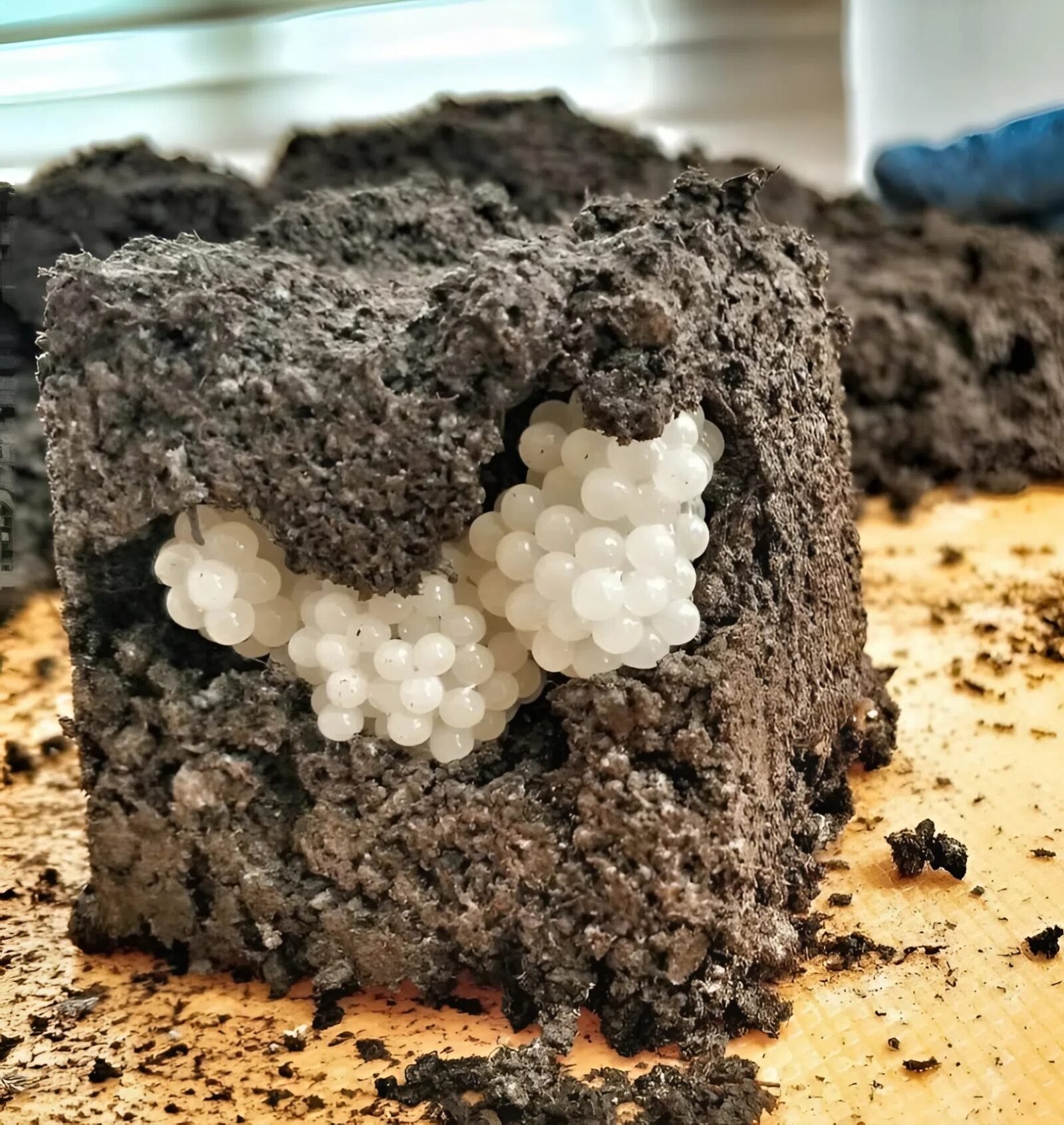 I noticed something strange in my garden: small, round, white balls. I was terrified when I realized what they really were. 25 571181796 837927785485838 799949