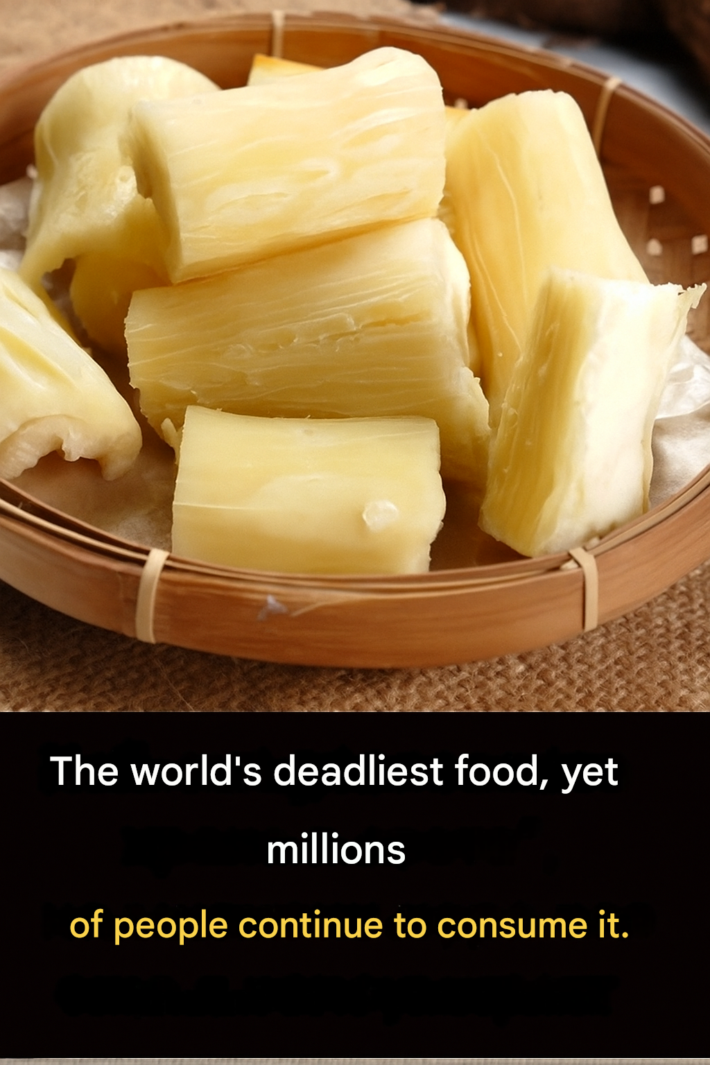 Considered "the deadliest food in the world", it is nevertheless consumed by millions of people. 25 translated image 52