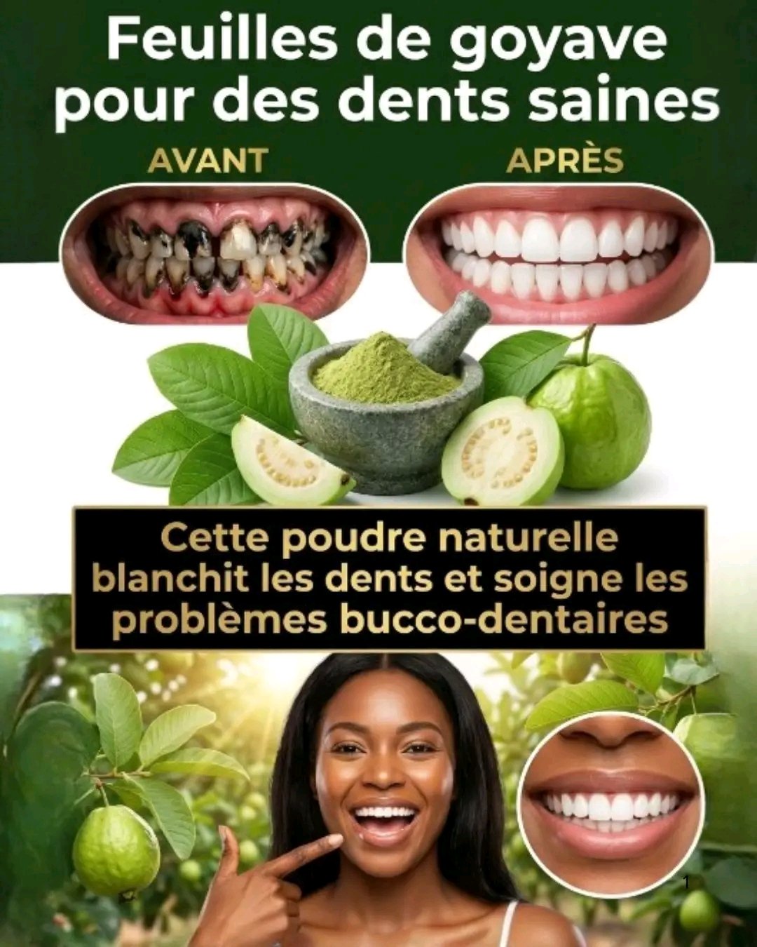 3 meilleures façons de traiter les caries dentaires avec des feuilles de goyave – Simple et économique Pour continuer à recevoir mes recettes, il vous suffit de dire quelque chose… Merci ! Détails sous le premier commentaire 25 1782403789931 1
