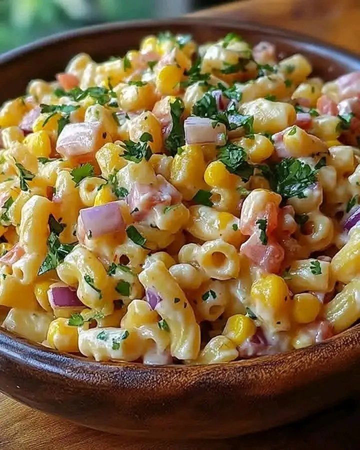 La salade de macaronis la plus crémeuse de l’été ! Fraîche, rapide et ultra savoureuse Parfaite pour les barbecues, pique-niques et repas en famille ☀️ Qui veut la recette complète ? 25 1782416814986