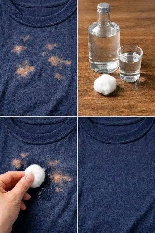 Des taches de javel sur vos vêtements ? Pas besoin de les jeter : voici la solution. 25 1783010606112