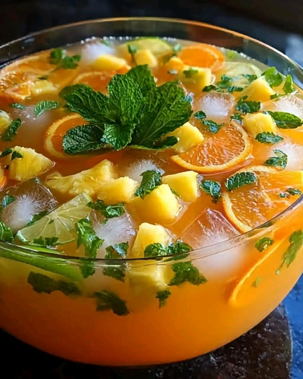 La boisson la plus fraîche de l’été est arrivée : sangria sans alcool au melon, abricot, citron et menthe. Fruitée, pétillante et prête à faire sensation à chaque barbecue, brunch ou après-midi en famille. Recette en commentaire. 25 1783036903089