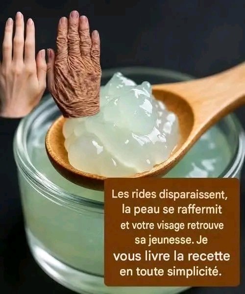 # Les rides disparaissent, la peau se raffermit et votre visage retrouve sa jeunesse ! Pour continuer à recevoir mes recettes, dites simplement… Merci ! 25 1783769731443