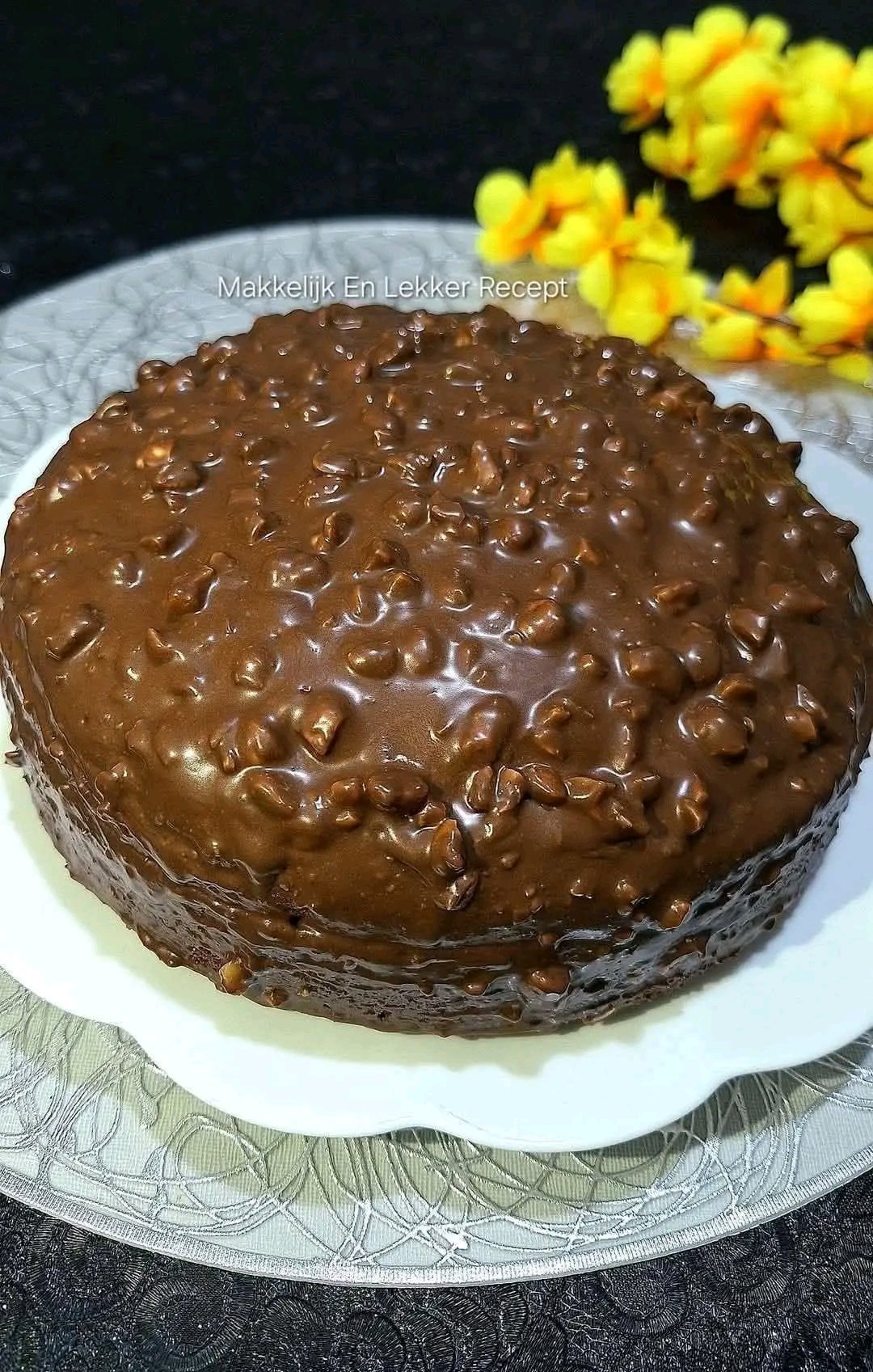 ## Gâteau au chocolat nappé façon rocher 25 1783776250011