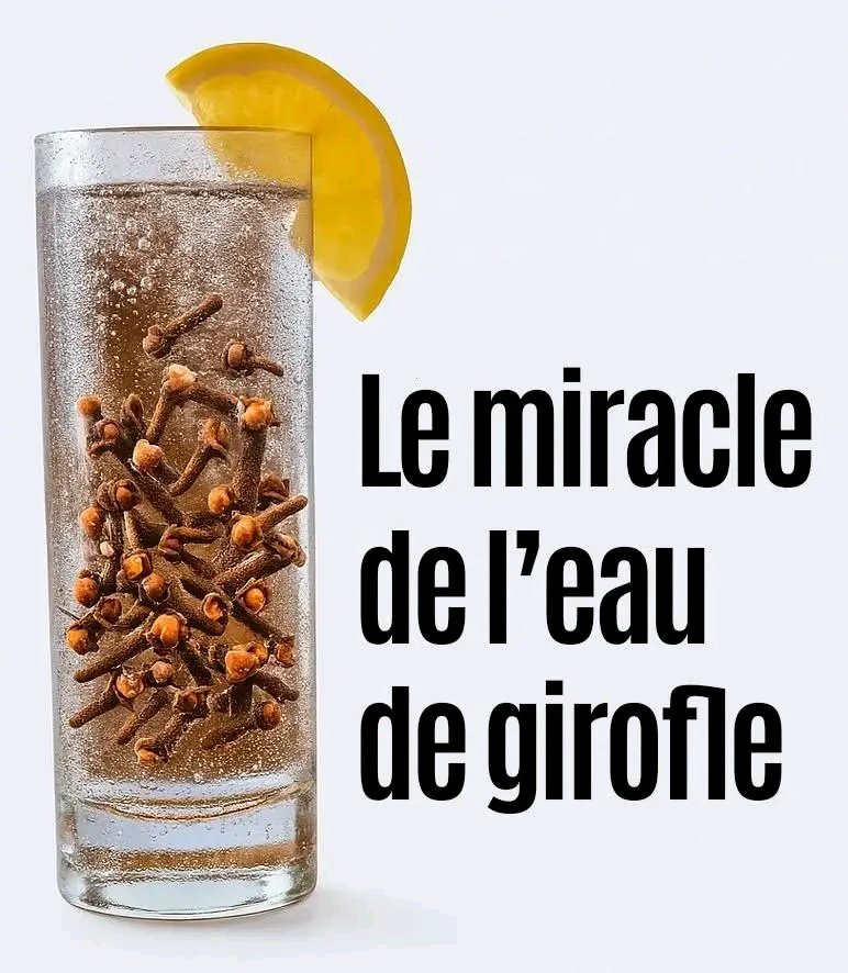 # L’eau de girofle : des bienfaits surprenants pour la santé 25 1783852731064