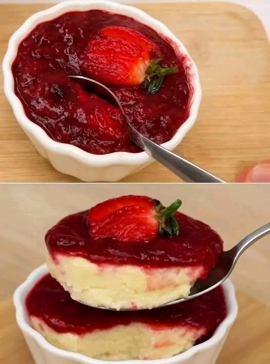 Un dessert minceur, nourrissant et sans prise de poids : prêt en 4 minutes, riche en protéines et seulement 110 calories !je partage l'astuce dans le commentaire 25 1784039465868