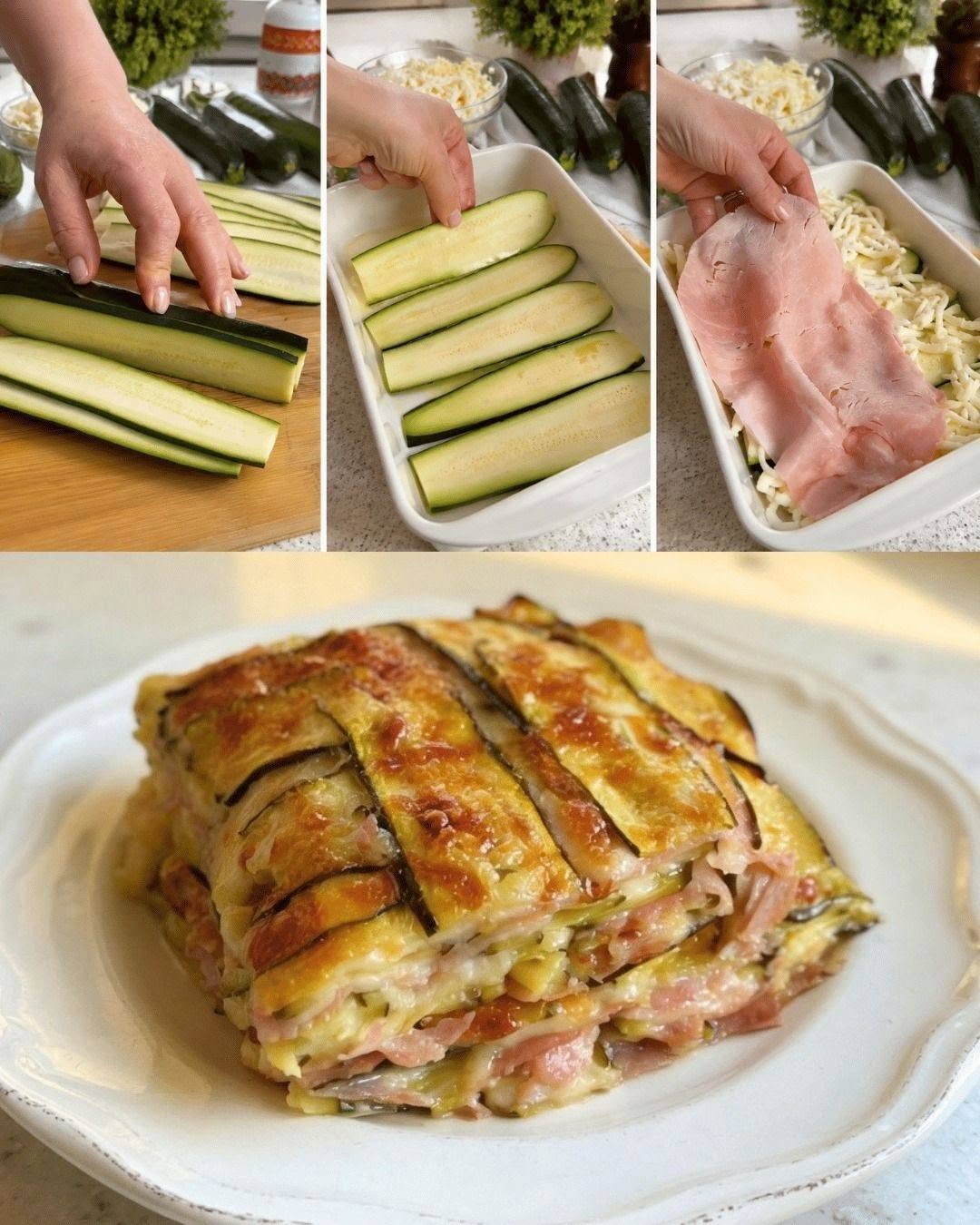 ## Lasagnes de Courgettes au Jambon & Mozzarella 25 742428836 1042830898186819 24559637052921249 n