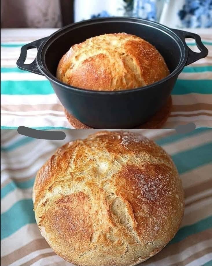 Je n'achète plus de pain – la recette de pain la plus facile, sans pétrissage ni œufs ! 25 9b7f507e b092 4795 8cd3 da7bbb01c5aa